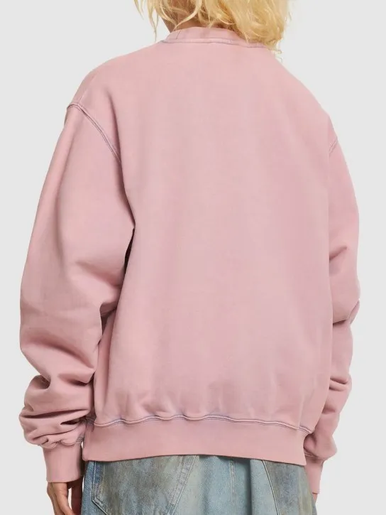 Acne Studios | Street Style Long Sleeve Cotton Logo - Shop Now