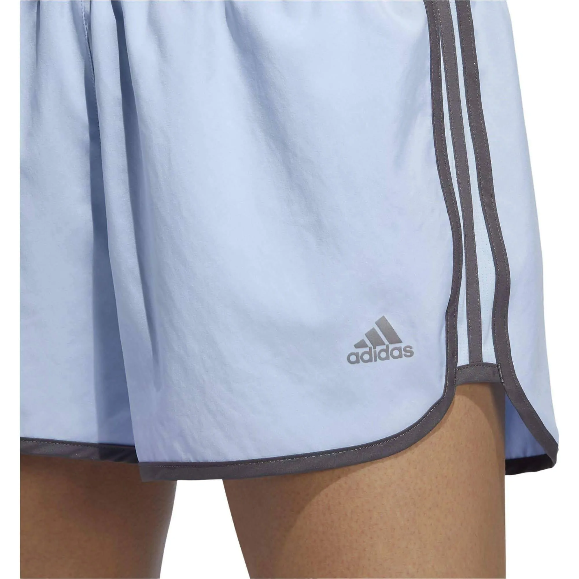 adidas 3 Marathon 20 Women's Running Shorts - Blue