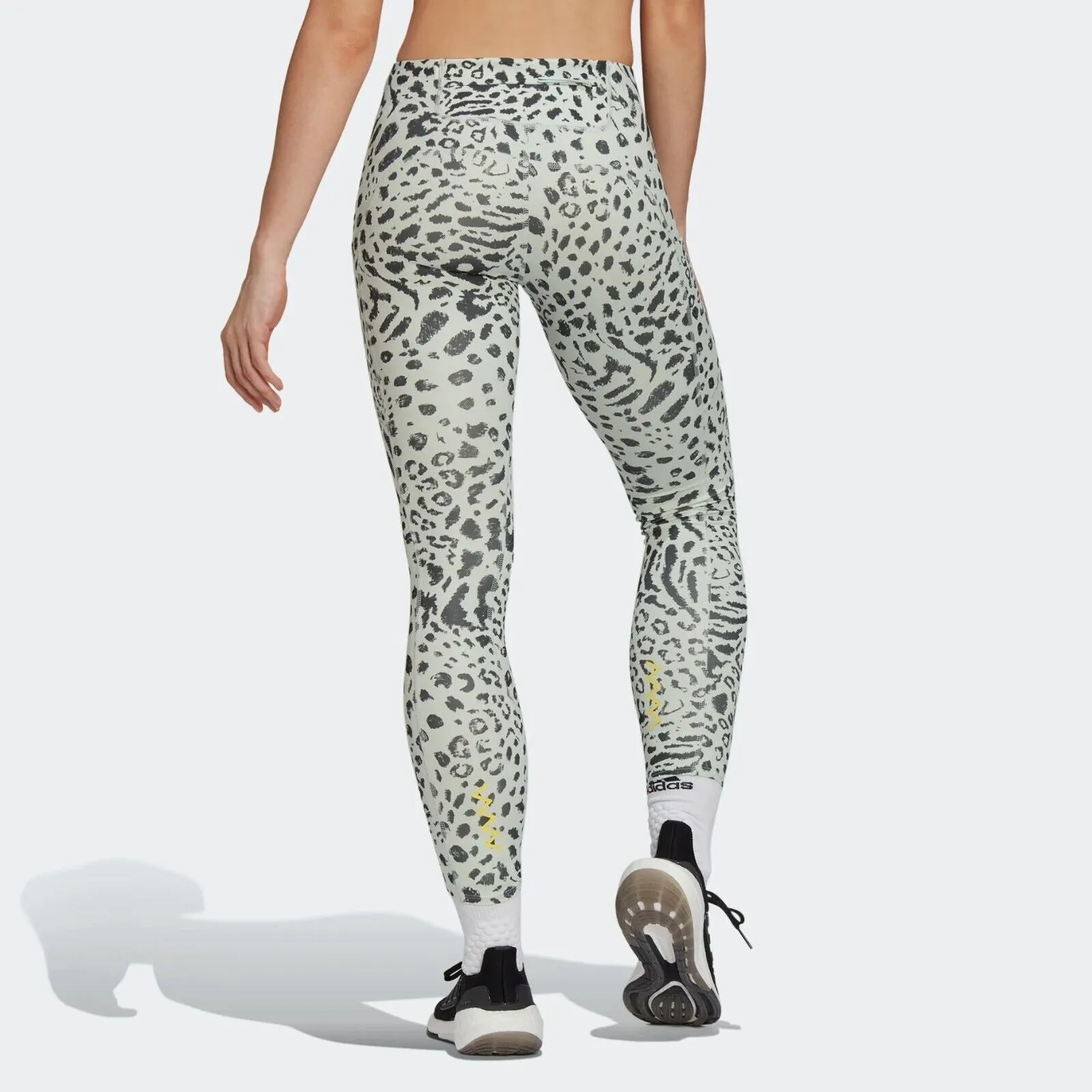 adidas FastImpact Leopard Women's Running Tights Fitness Leggings