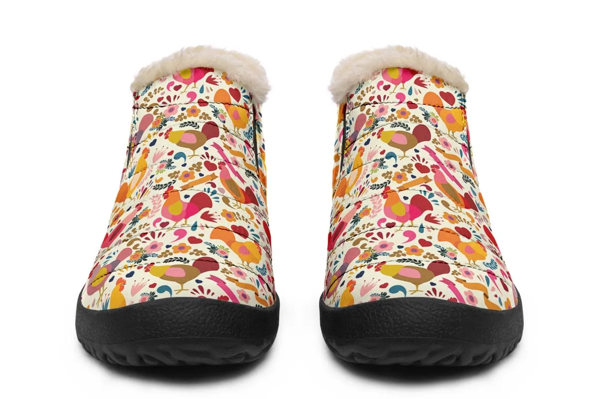 Adorable Winter Chicken Sneakers