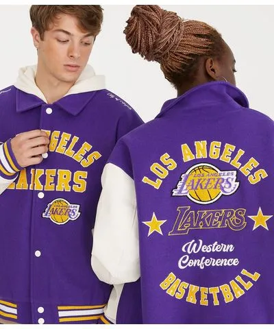 Aeropostale Los Angeles Lakers Bomber Jacket