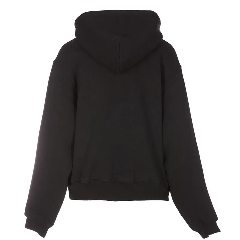 Alexander Wang | Street Style Long Sleeve Plain Logo Hoodies Sweatshirts