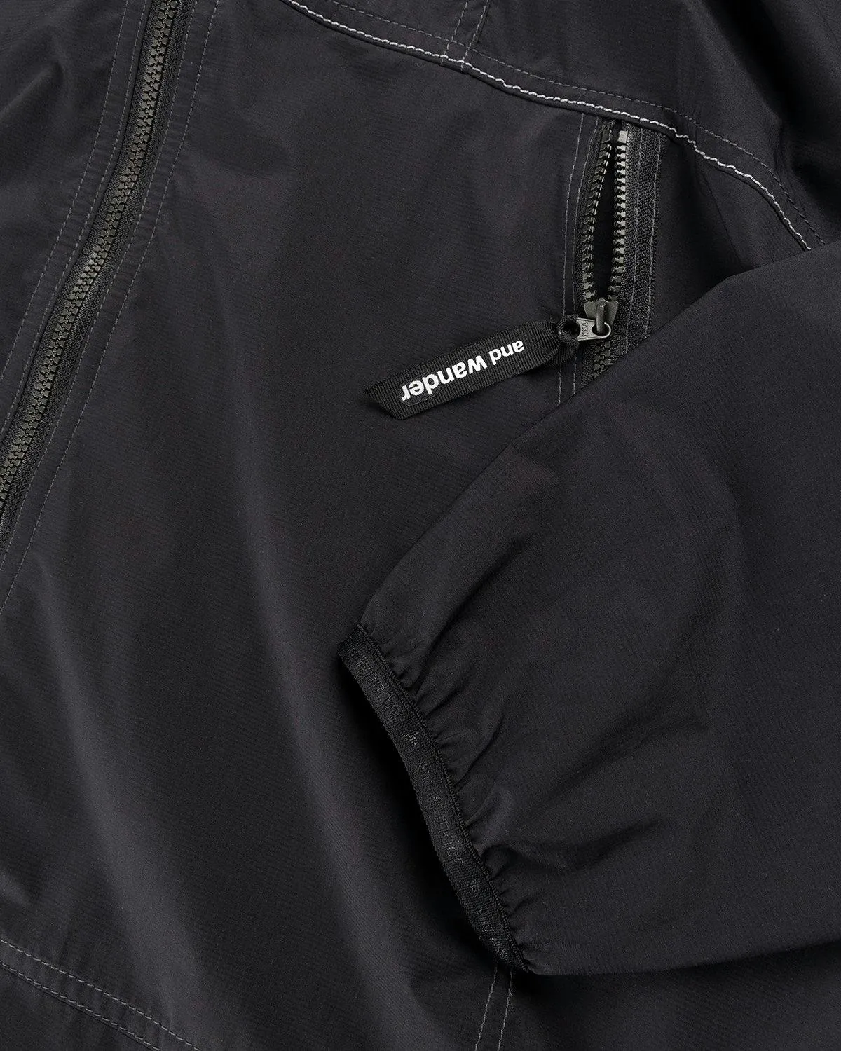 And Wander – Pertex Wind Jacket Black | Highsnobiety Shop