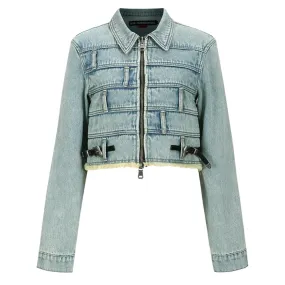 ANDERSSON BELL DUA MULTI WAIST DENIM JACKET for Women