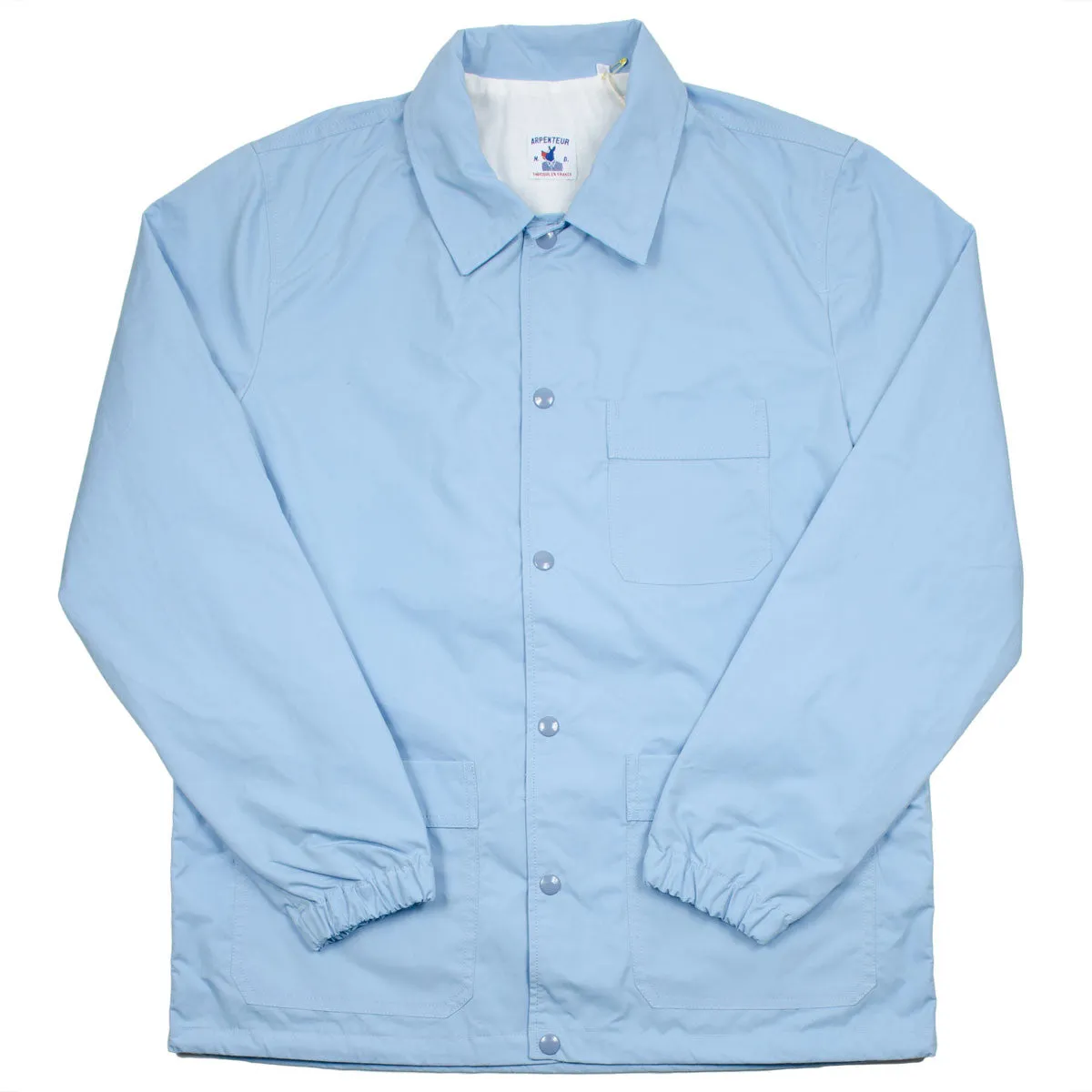 Arpenteur Coach Jacket Light Blue Sail Gabardine Evian