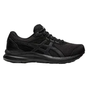 ASICS Contend 8 Women's Triple Black Running Shoe.