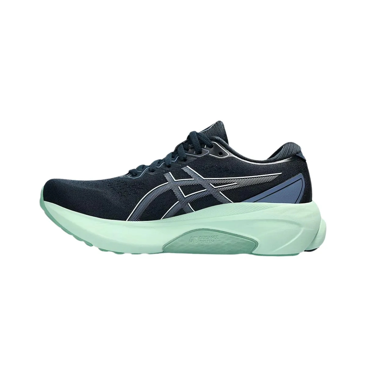 ASICS Gel-Kayano 30 - Navy Blue Lime - Women's Running Shoes SS24