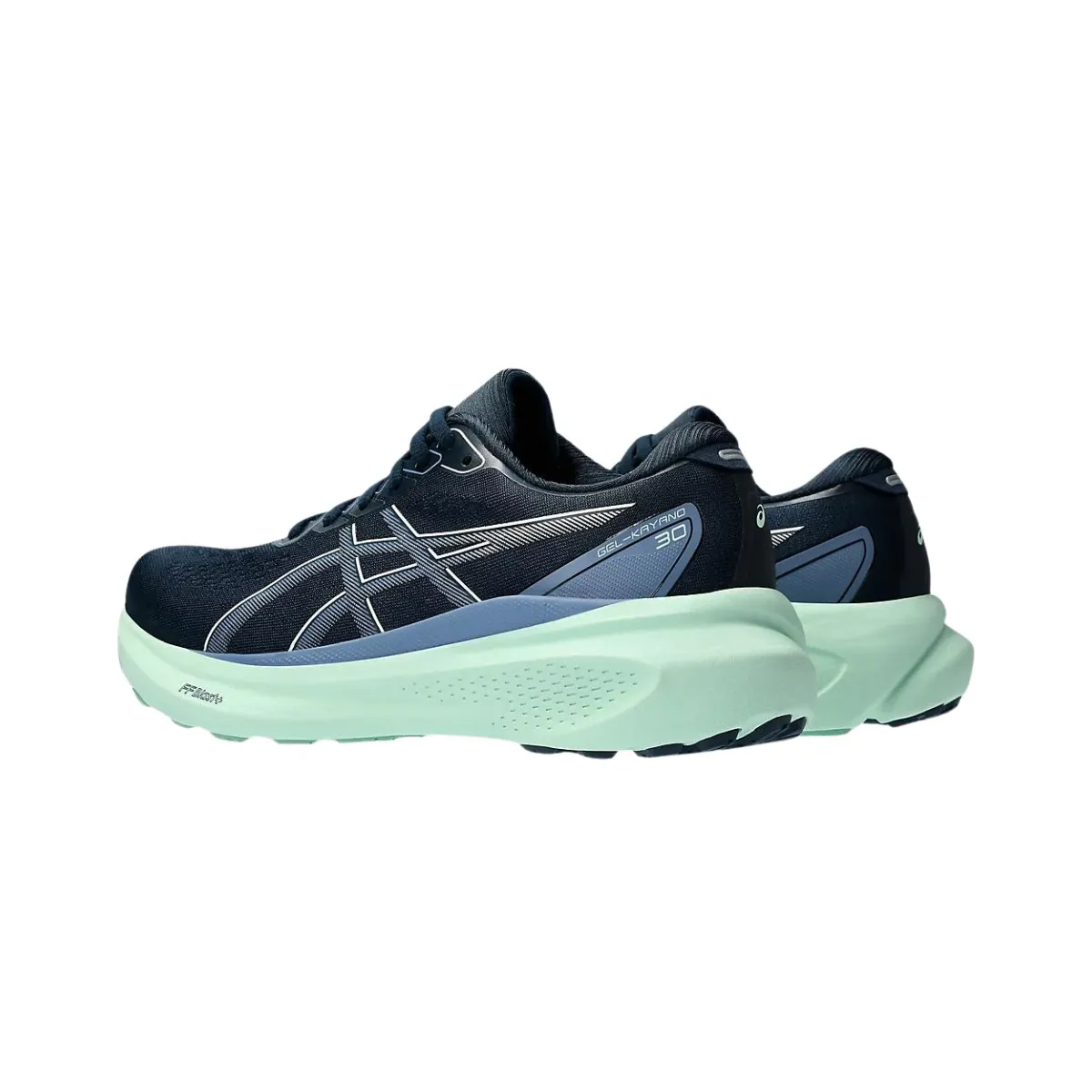 ASICS Gel-Kayano 30 - Navy Blue Lime - Women's Running Shoes SS24