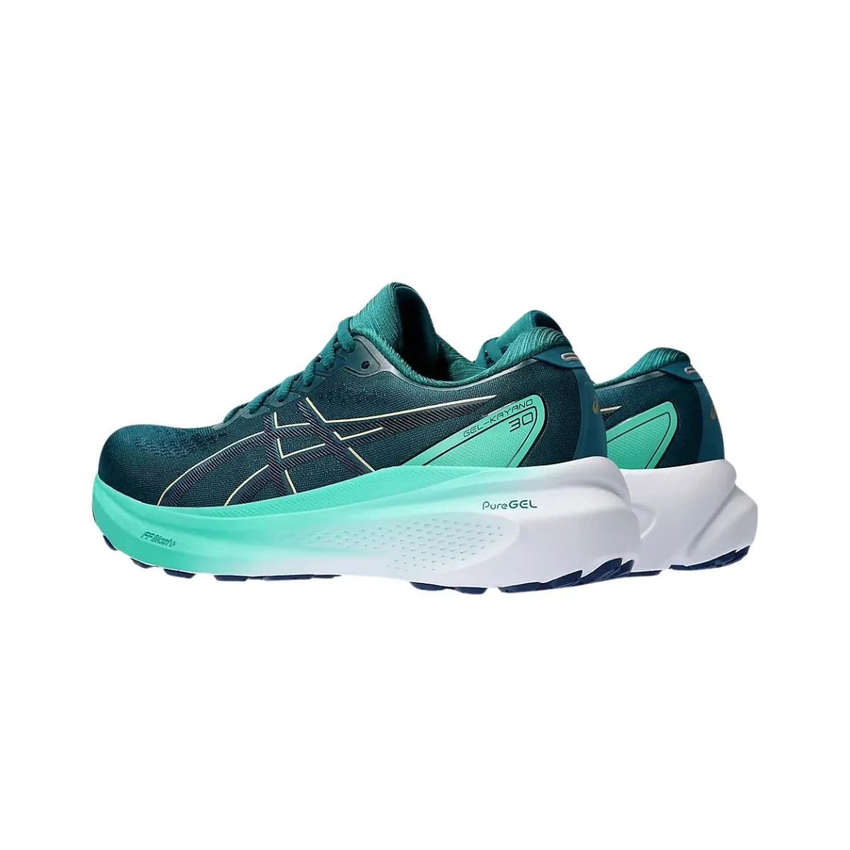 Asics Gel-Kayano 30 Women's Running Shoes - Blue Green - SS24