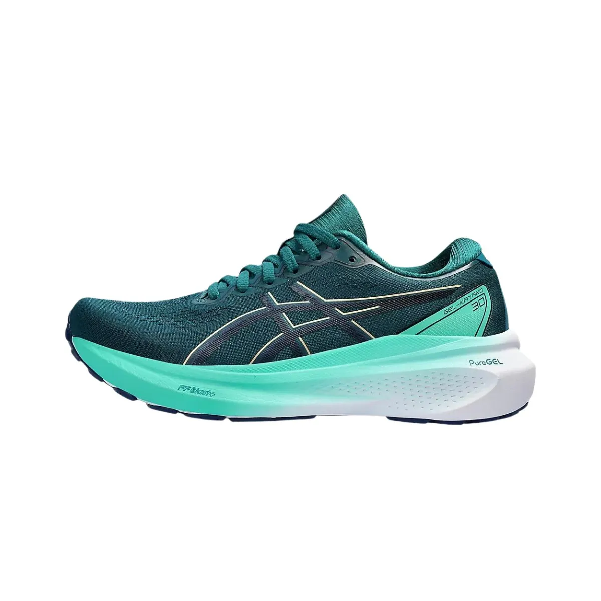 Asics Gel-Kayano 30 Women's Running Shoes - Blue Green - SS24