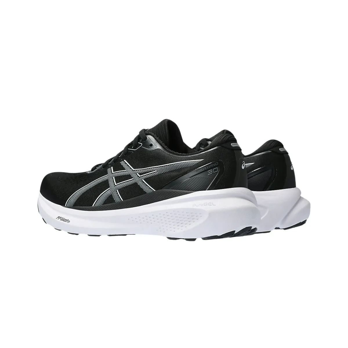 Asics Gel-Kayano 30 Women's Shoes - Black White - SS24