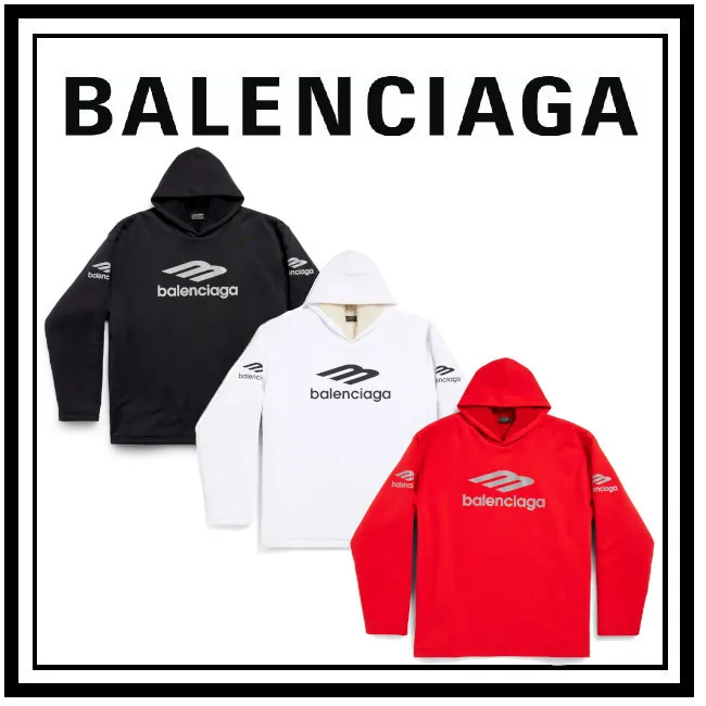 Balenciaga | Plain Cotton Logo Luxury | Unisex Street Style