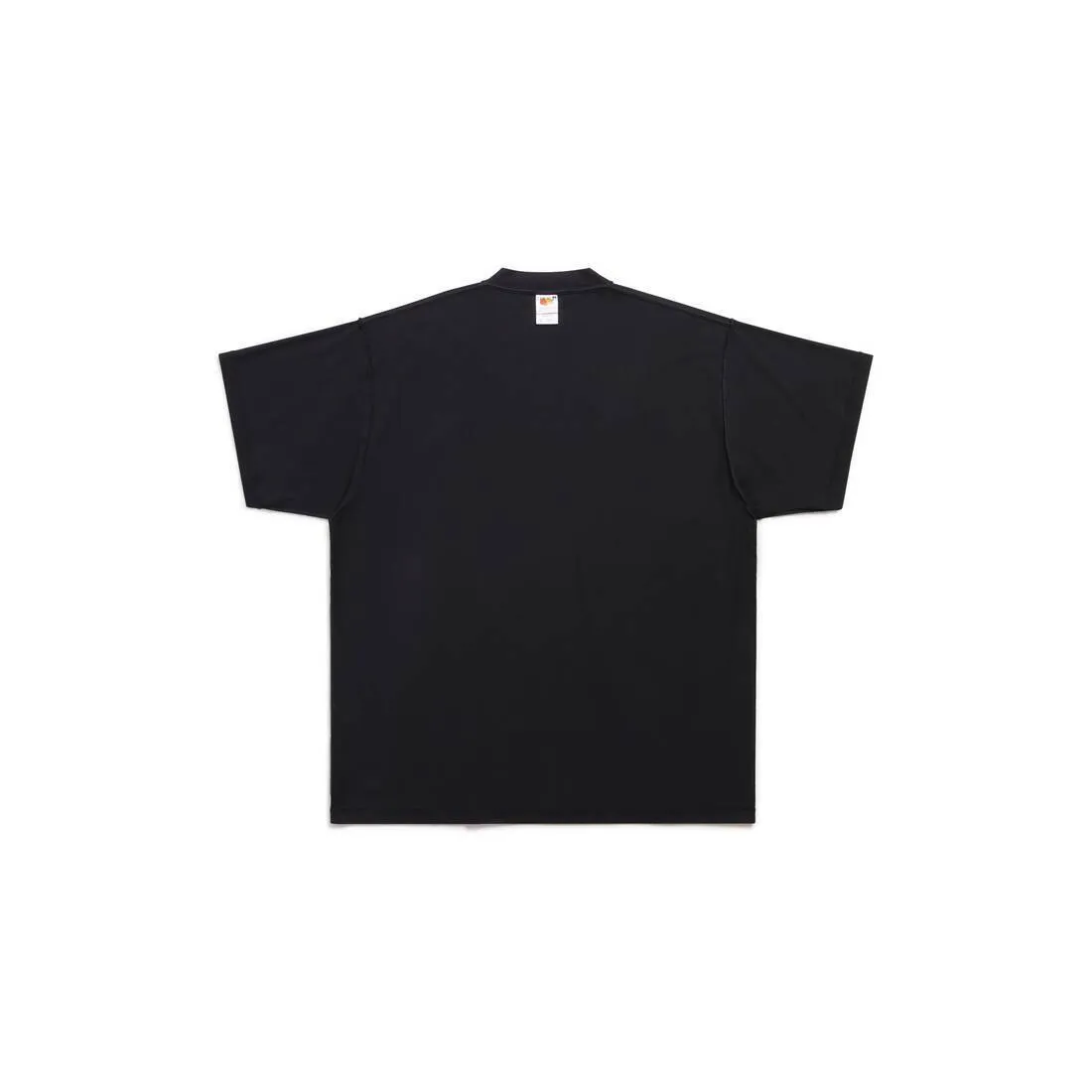 Balenciaga Black Oversized Mirror T-shirt