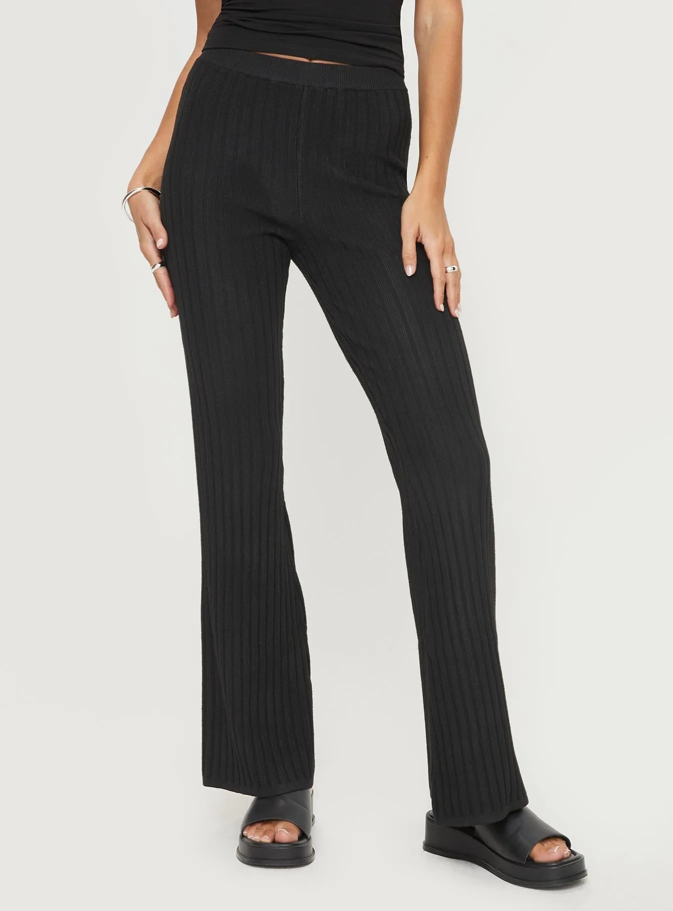 Black Anneke Pants