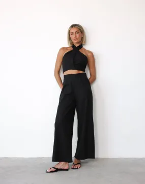 Black Ashly Pants