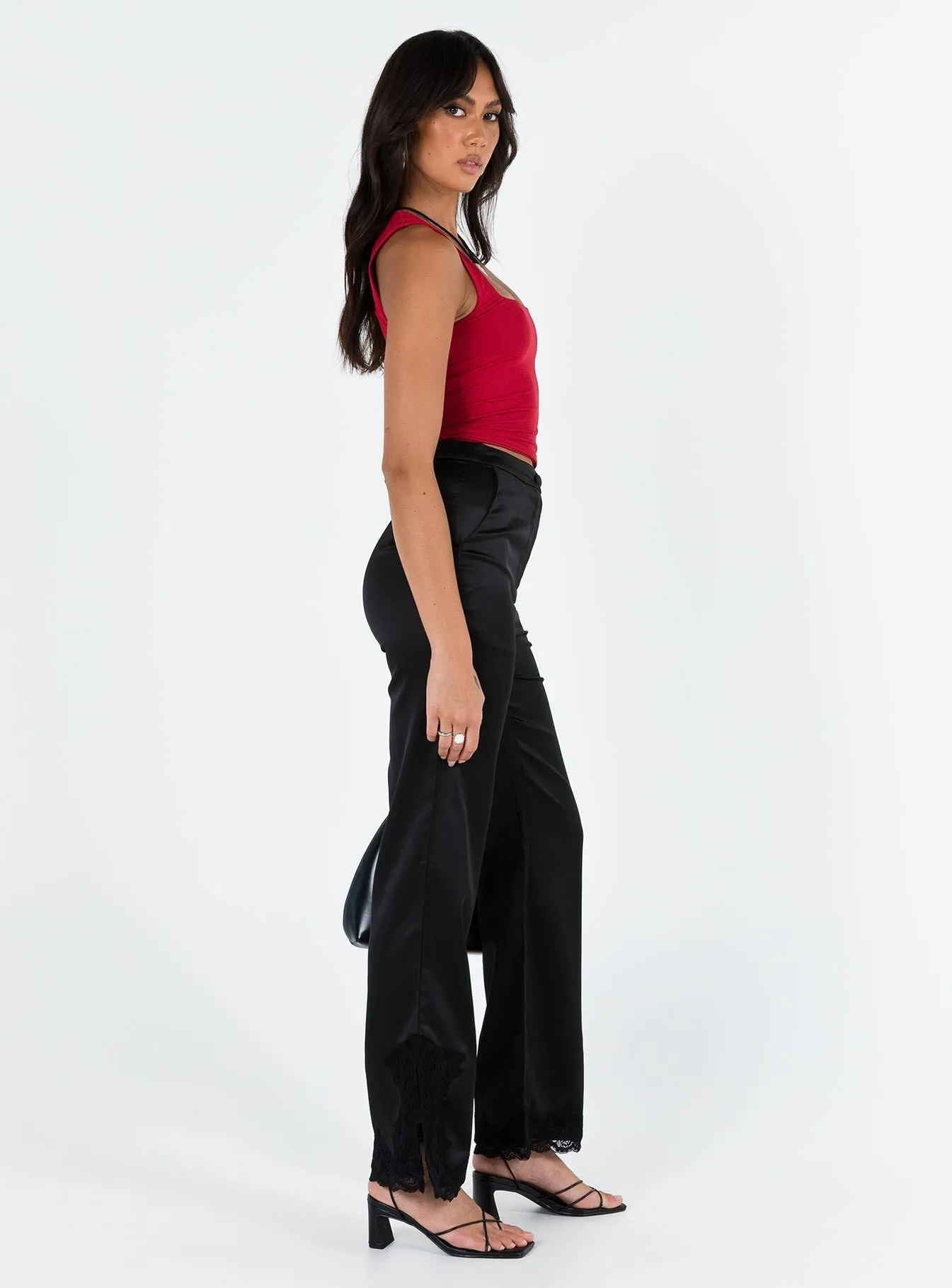 Black Batten Pants