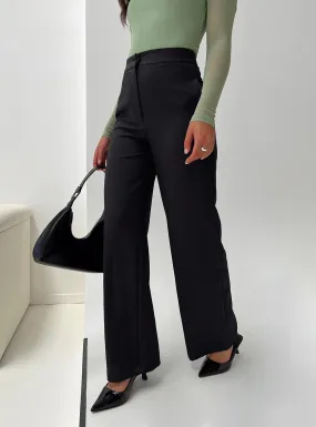 Black Burnette Pants