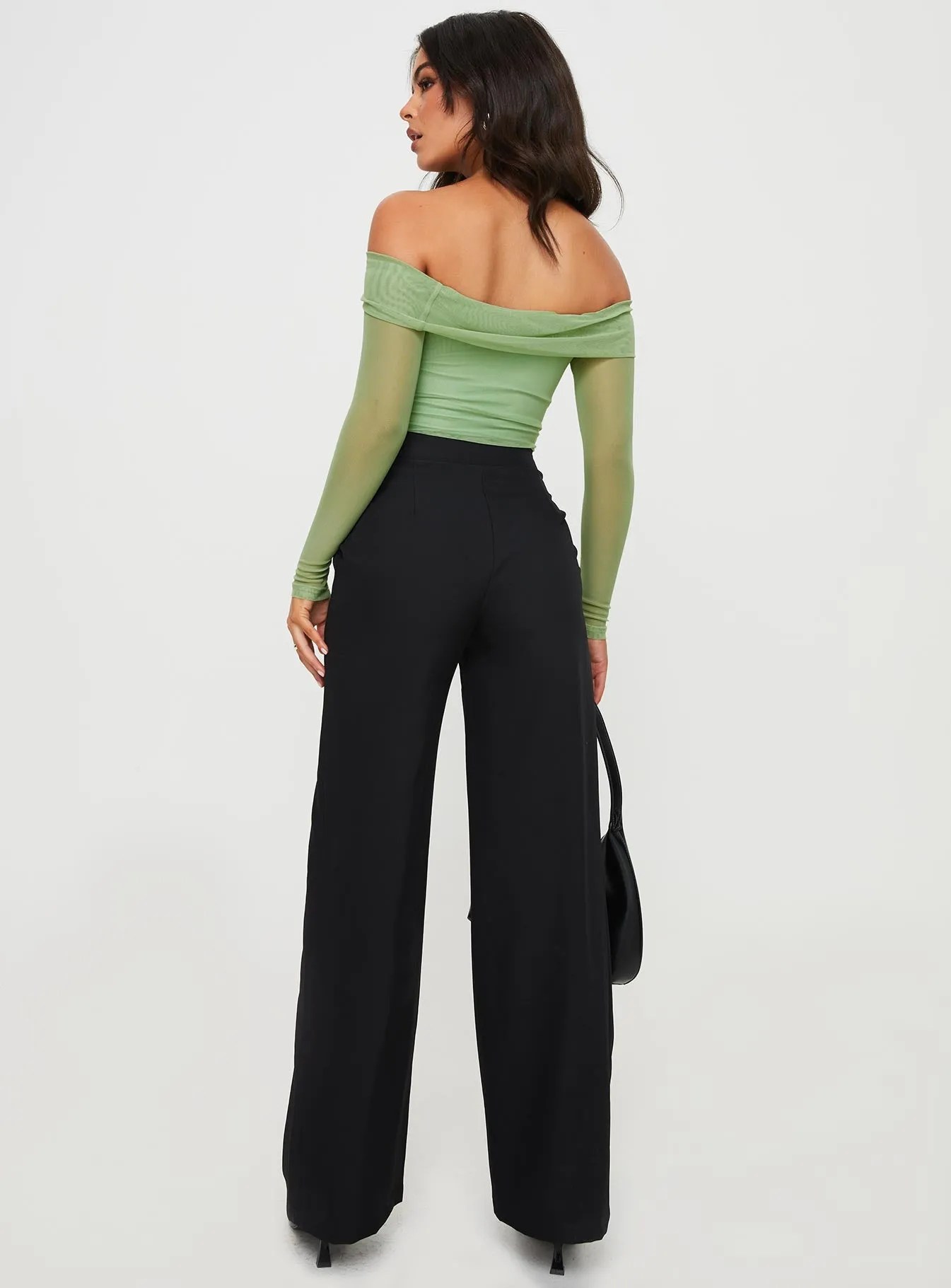 Black Burnette Pants