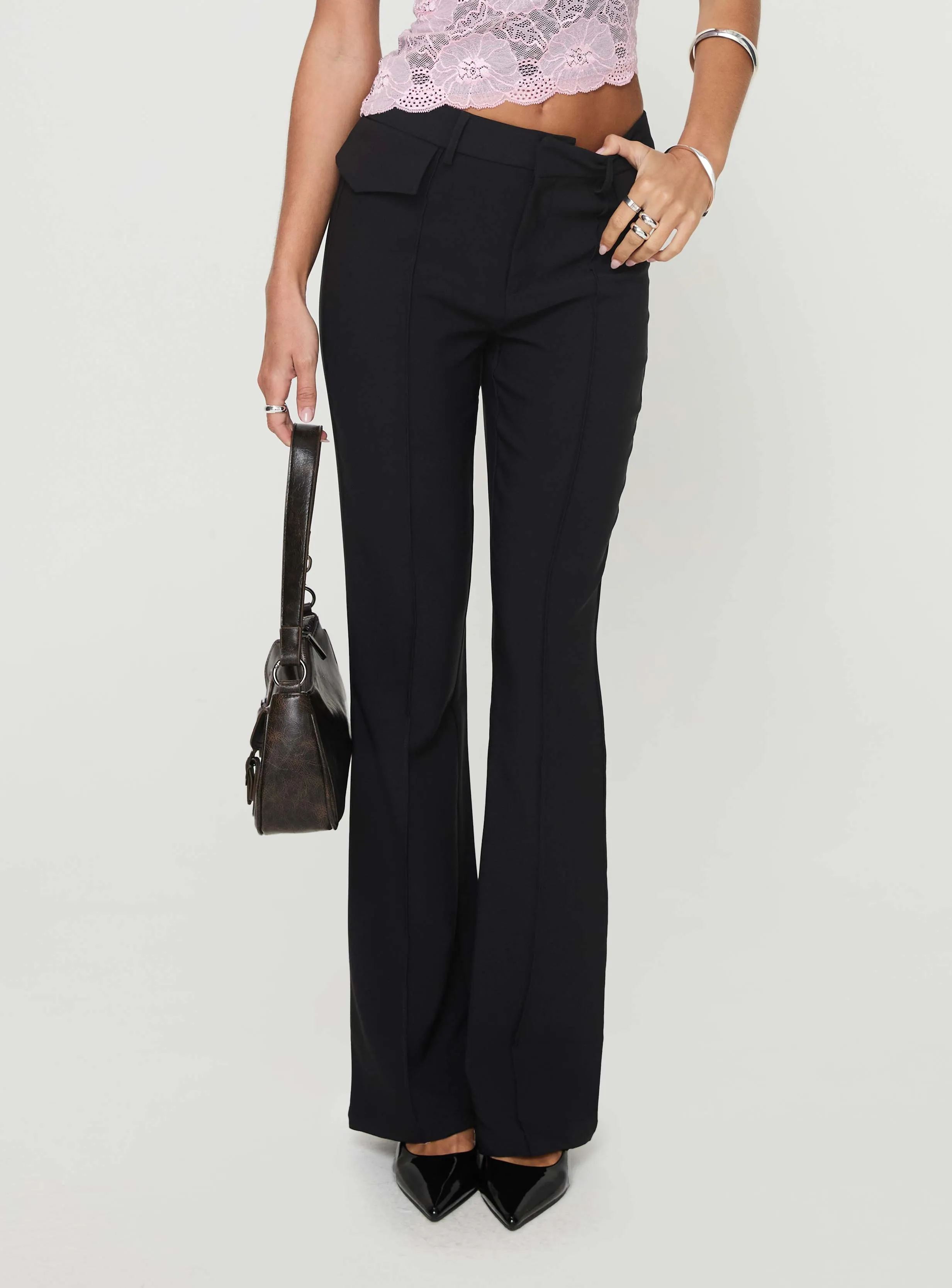 Black Caraway Pants