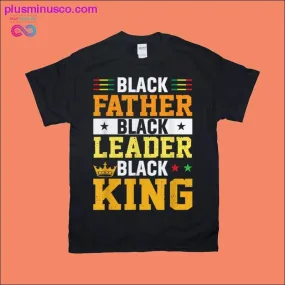 Black Father Leader King Afrocentric T-shirt