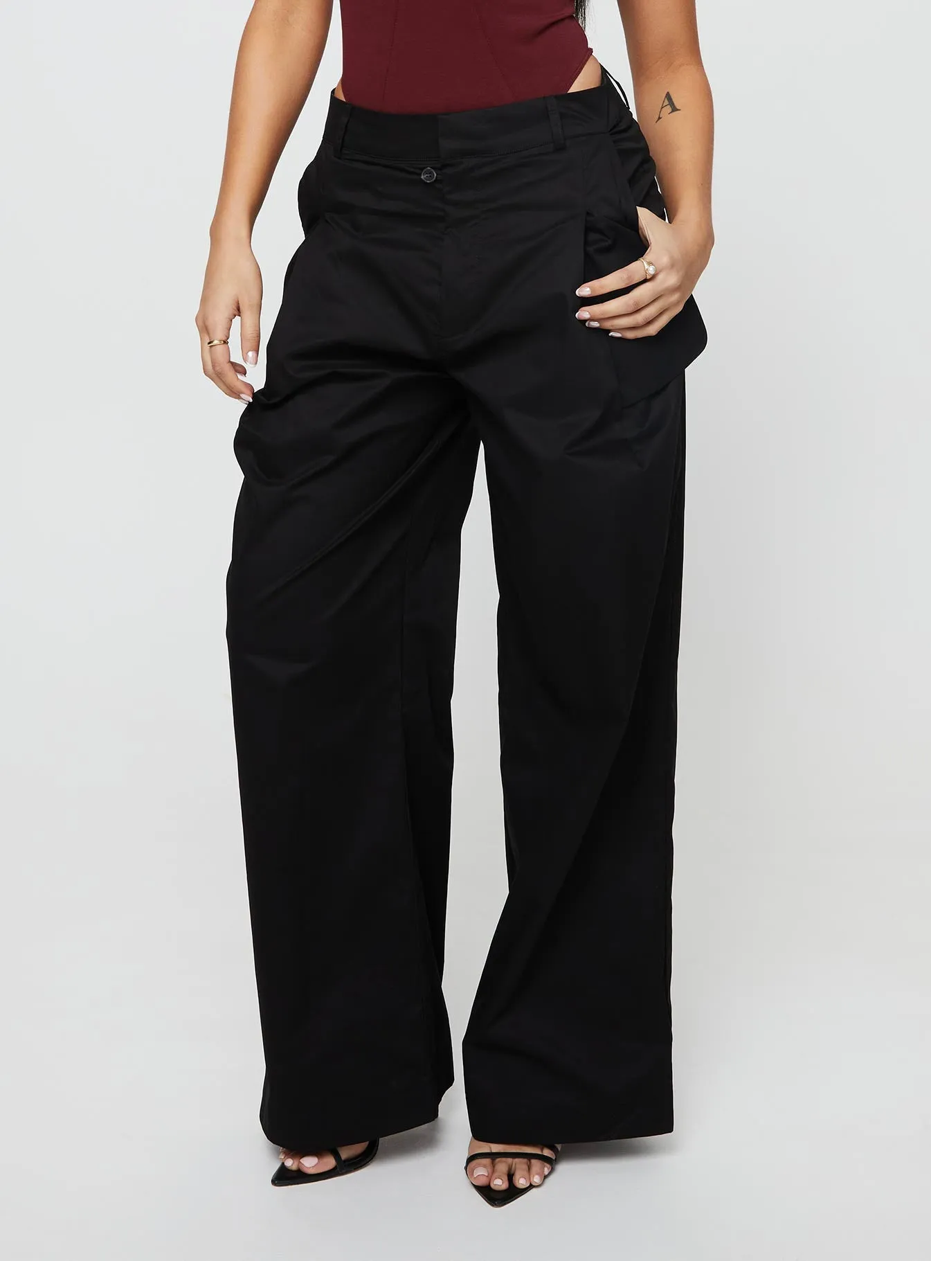 Black Fire Pants Onyx