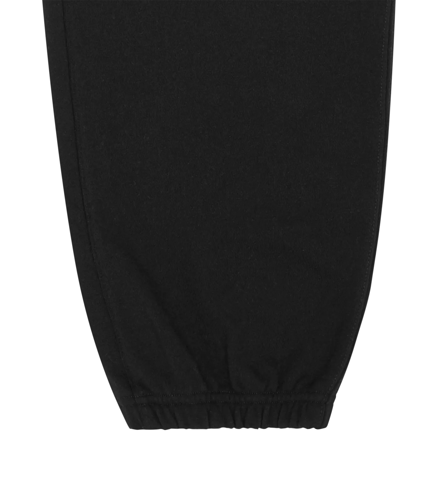 Black Running Dog Sweatpants