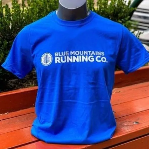 Blue Mountains Running Co T-shirt for Men