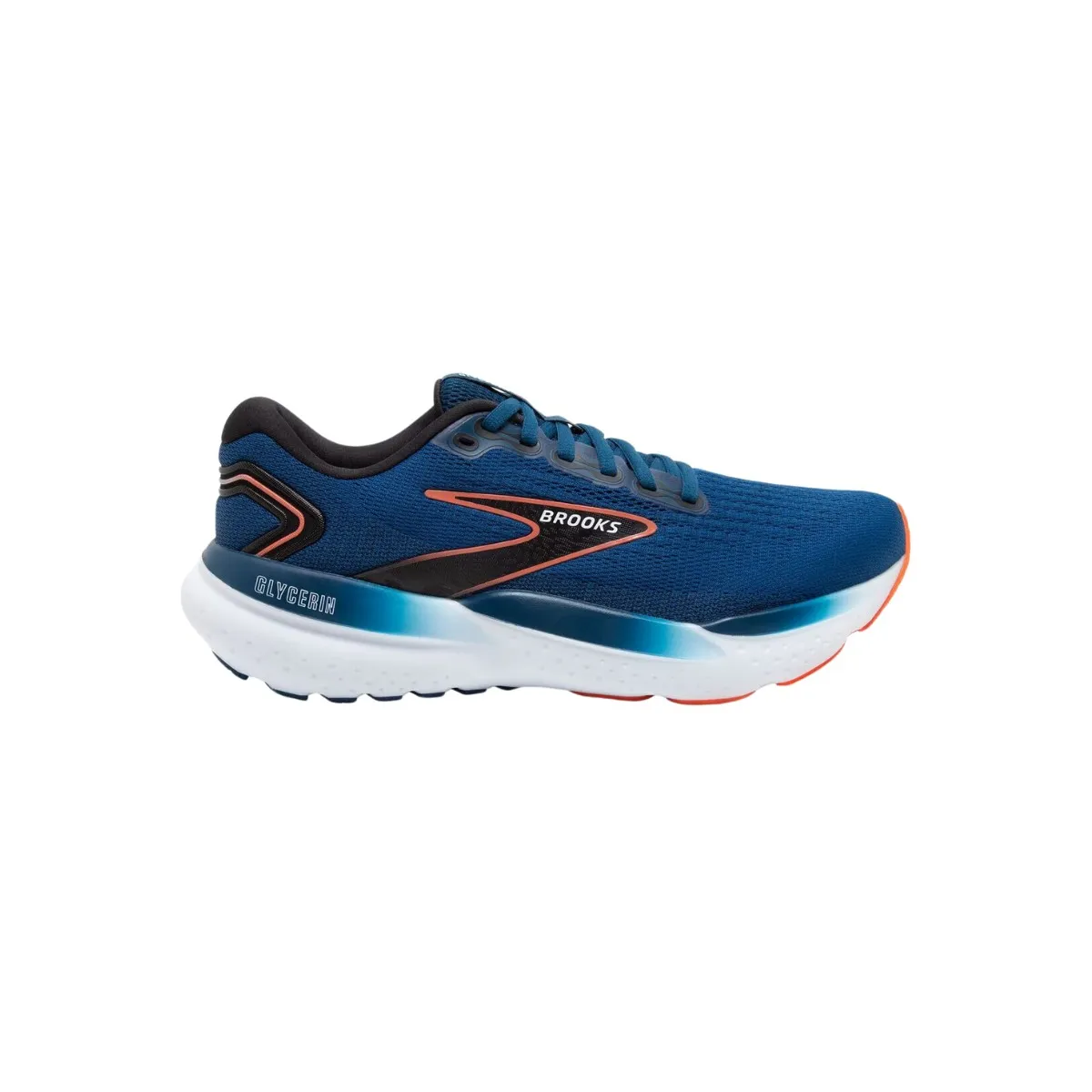 Brooks Glycerin 21 Blue White Running Shoes