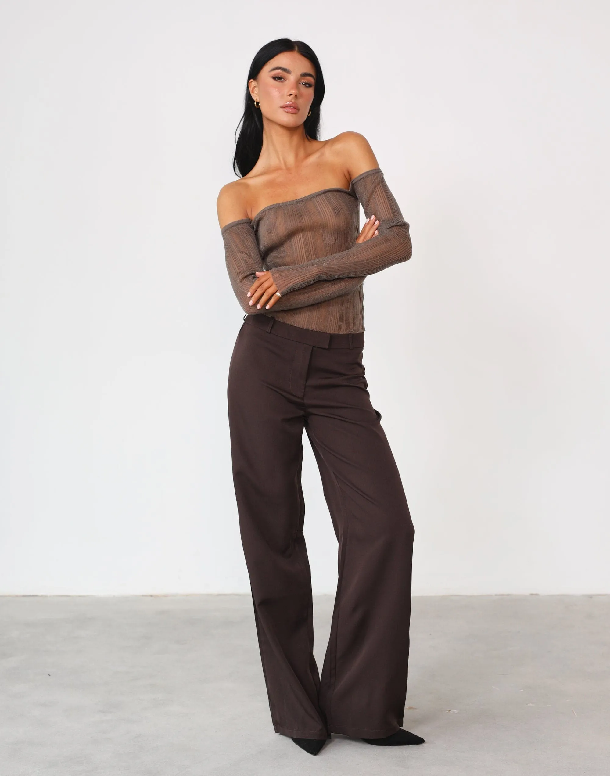 Brown Xali Pants