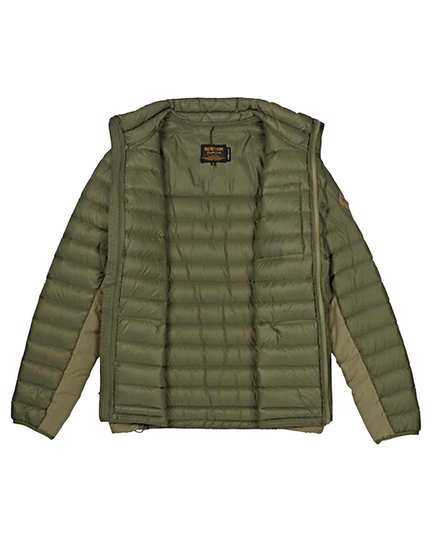 Burton Men's Evergreen Down Jacket - Dusty Olive/Rucksack