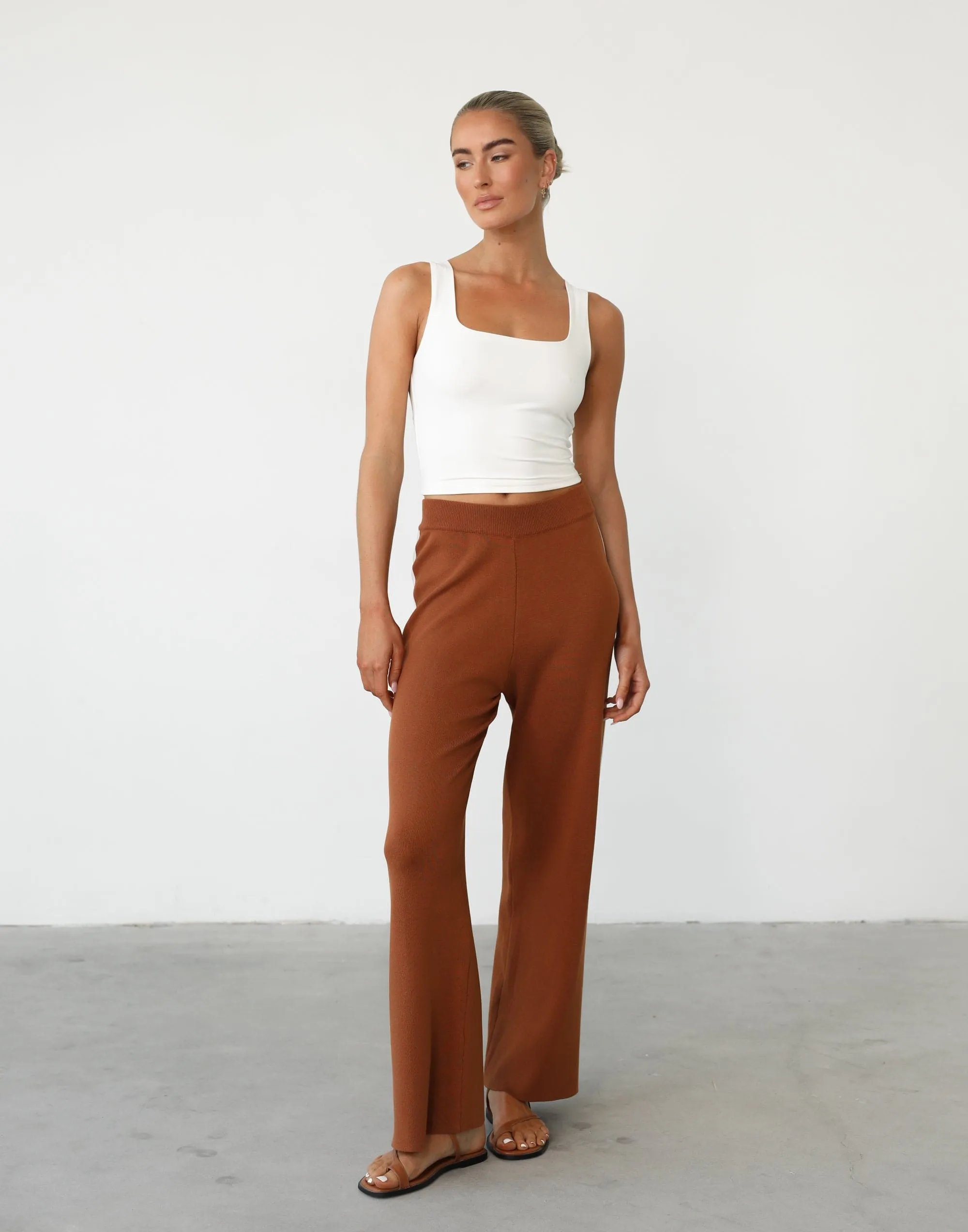 Buy Janine Pants in Cinnamon