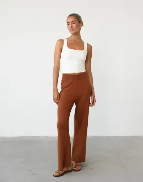 Buy Janine Pants in Cinnamon