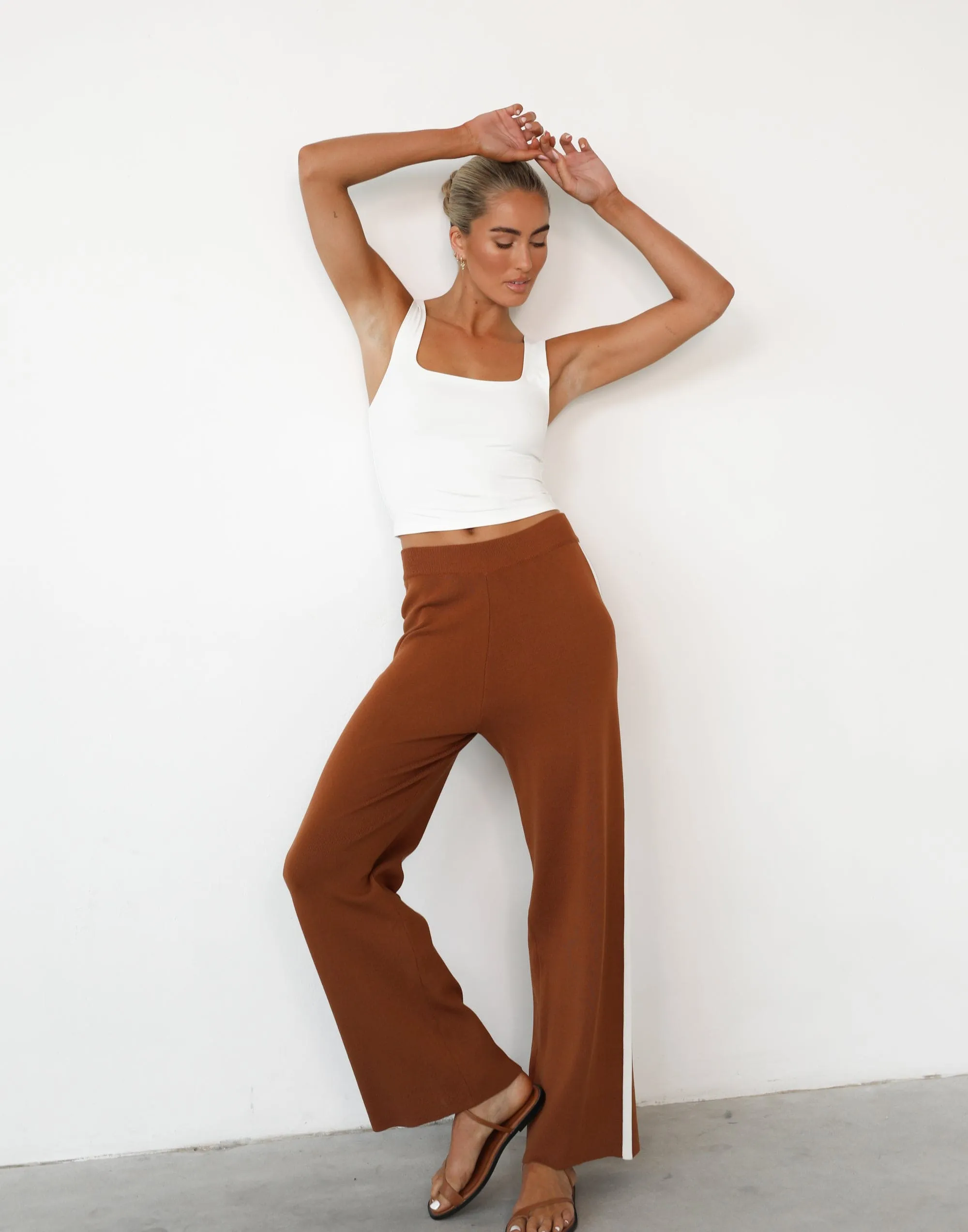 Buy Janine Pants in Cinnamon