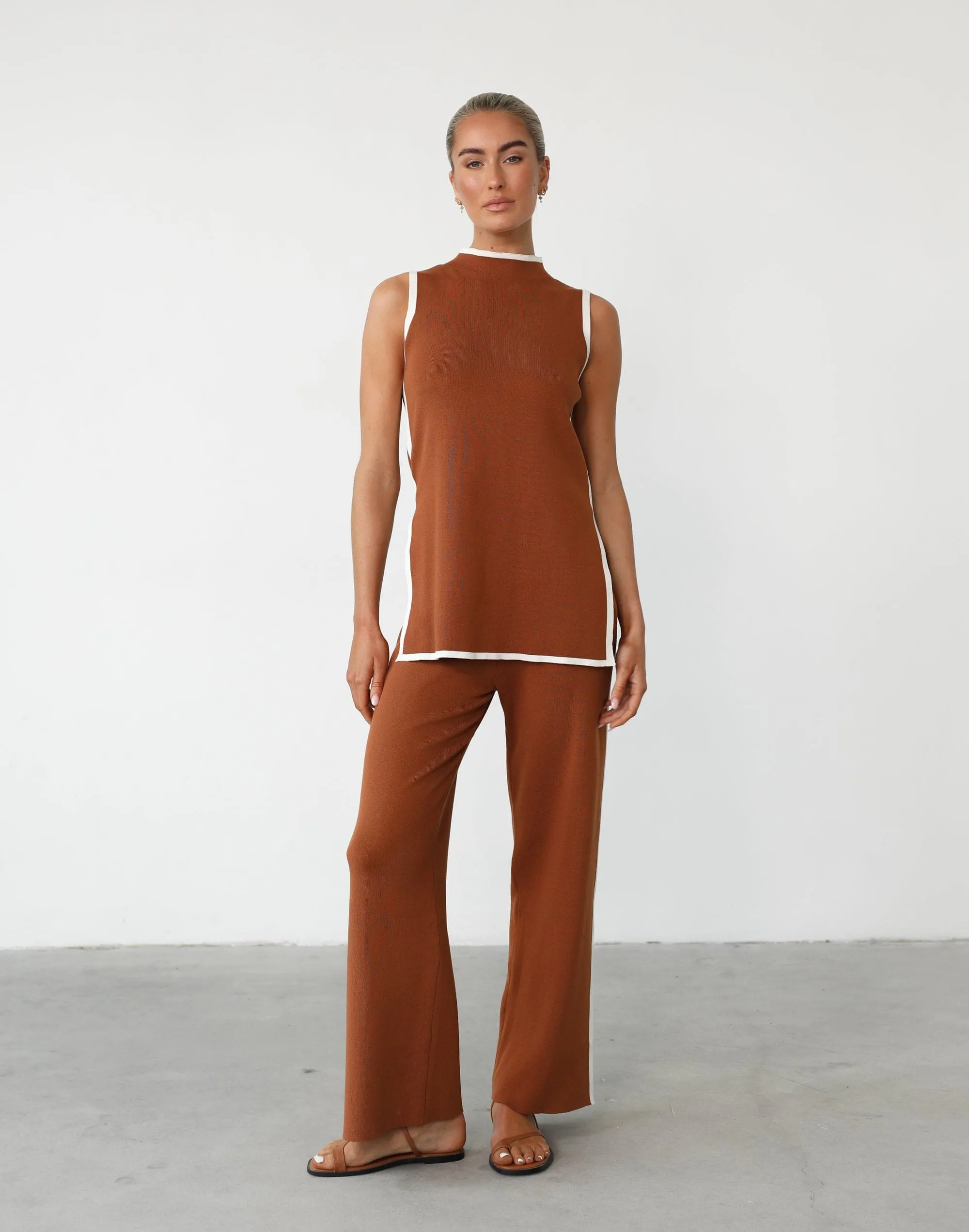 Buy Janine Pants in Cinnamon