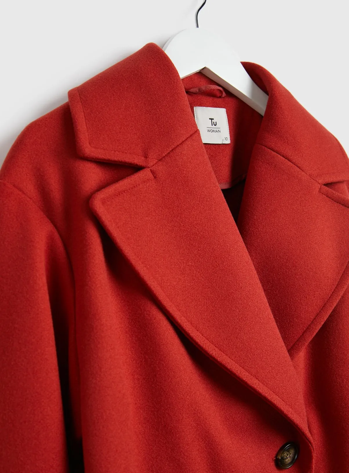 Buy Red Unlined Smart Blazer Coat 10 | Coats | Tu