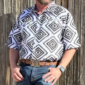 Cactus Alley Men's Aztec Fishing Shirt