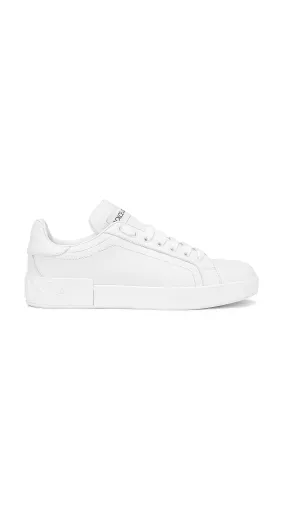 Calfskin White Sneakers Portofino.