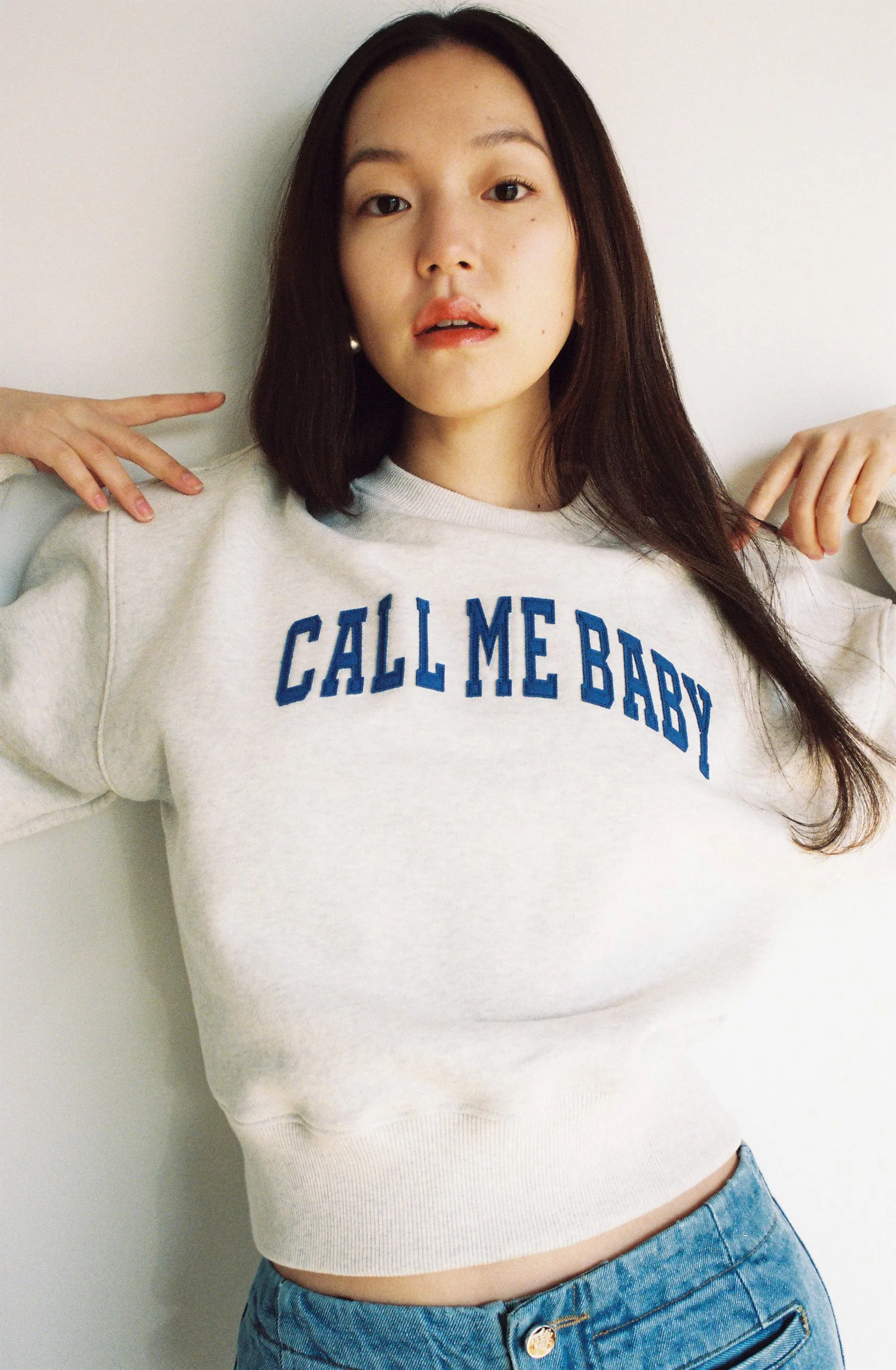 Call Me Baby Hoodies & Sweatshirts | Street Style Cotton Logo