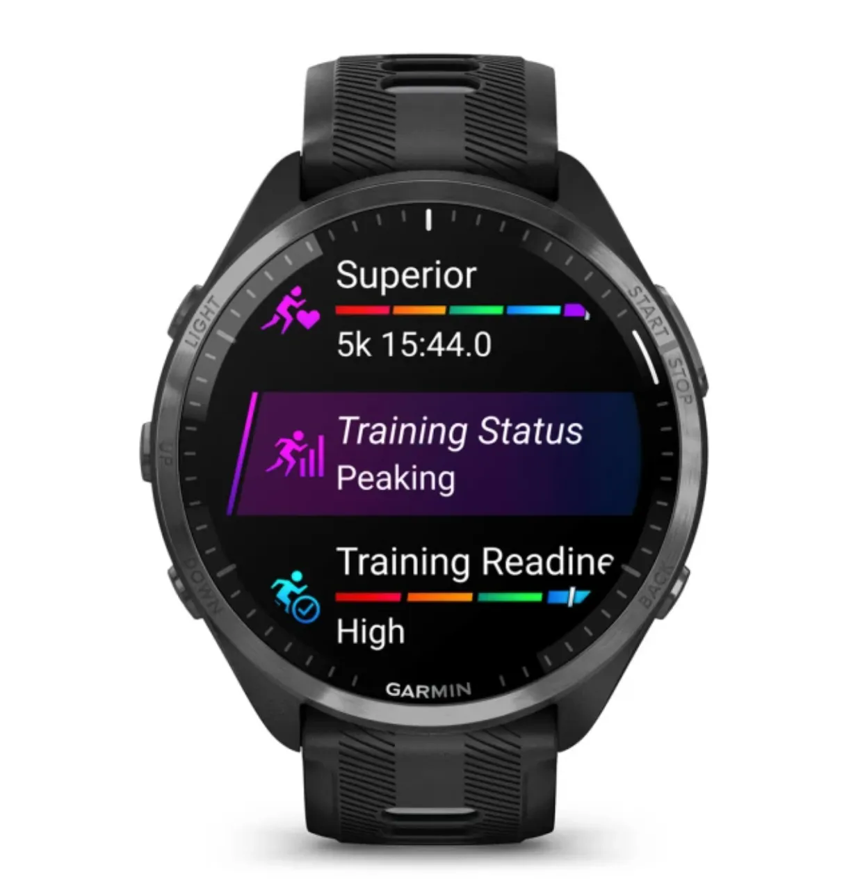 Carbon Gray/Black Garmin Forerunner 965