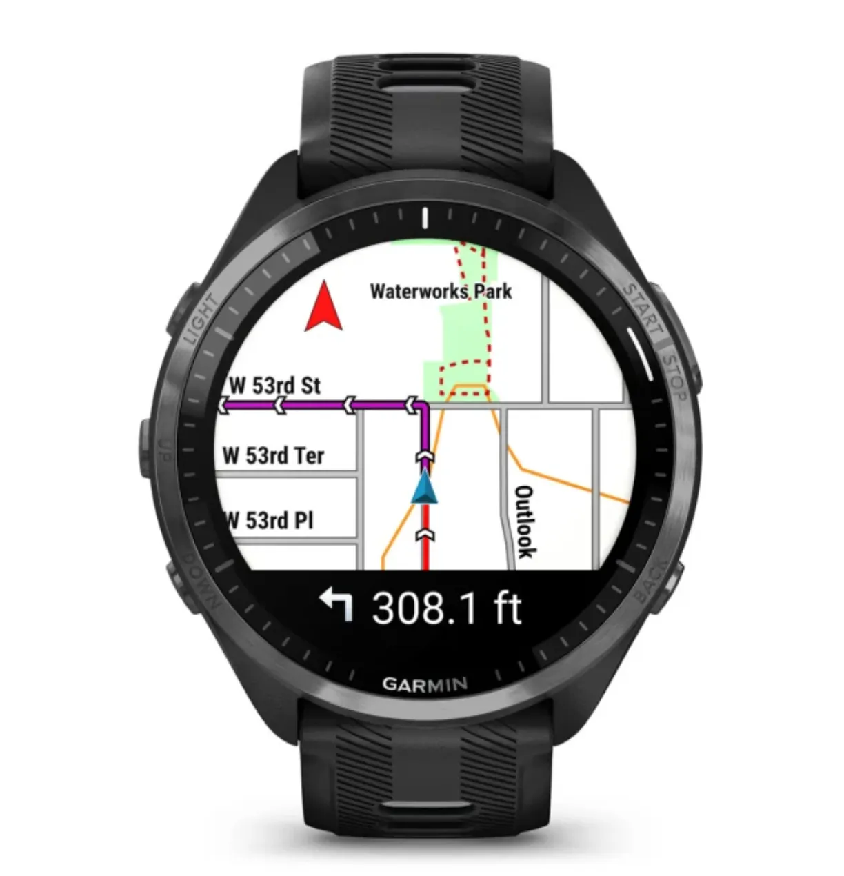 Carbon Gray/Black Garmin Forerunner 965