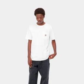 Carhartt WIP White Pocket T-shirt - Shop Now