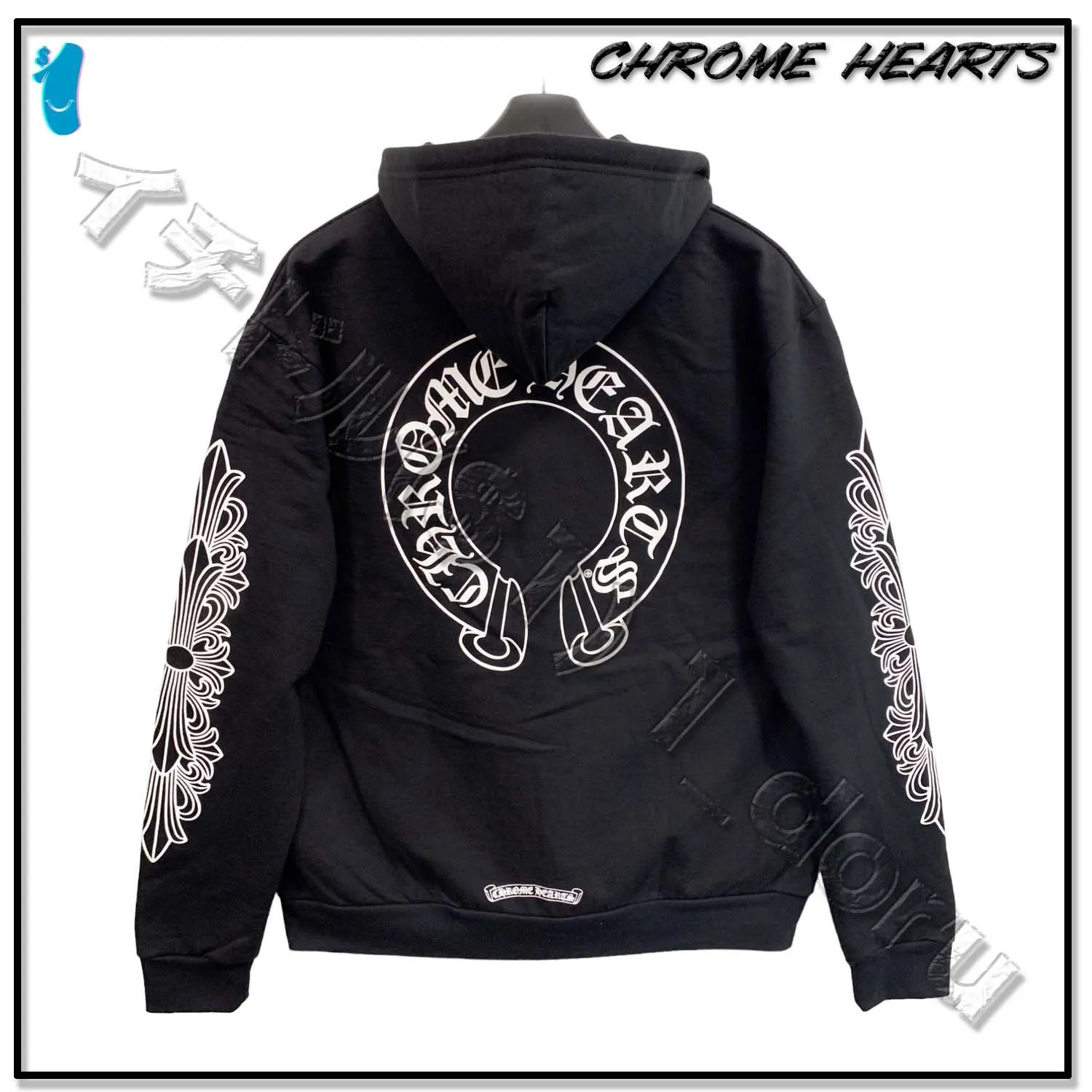 Chrome Hearts | Long Sleeve Hoodies | Street Style | Unisex | Cotton