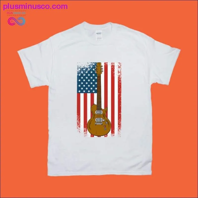 Classic Guitar American Flag Shirts