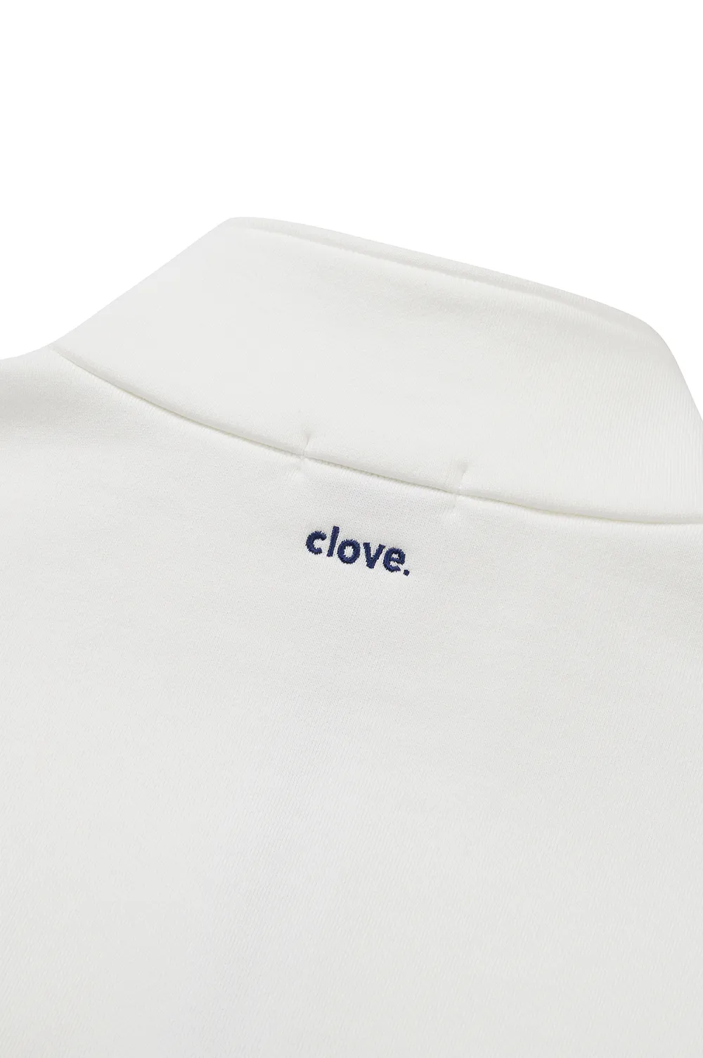 clove half-zip sweatshirt 24SS- Comfy - clove