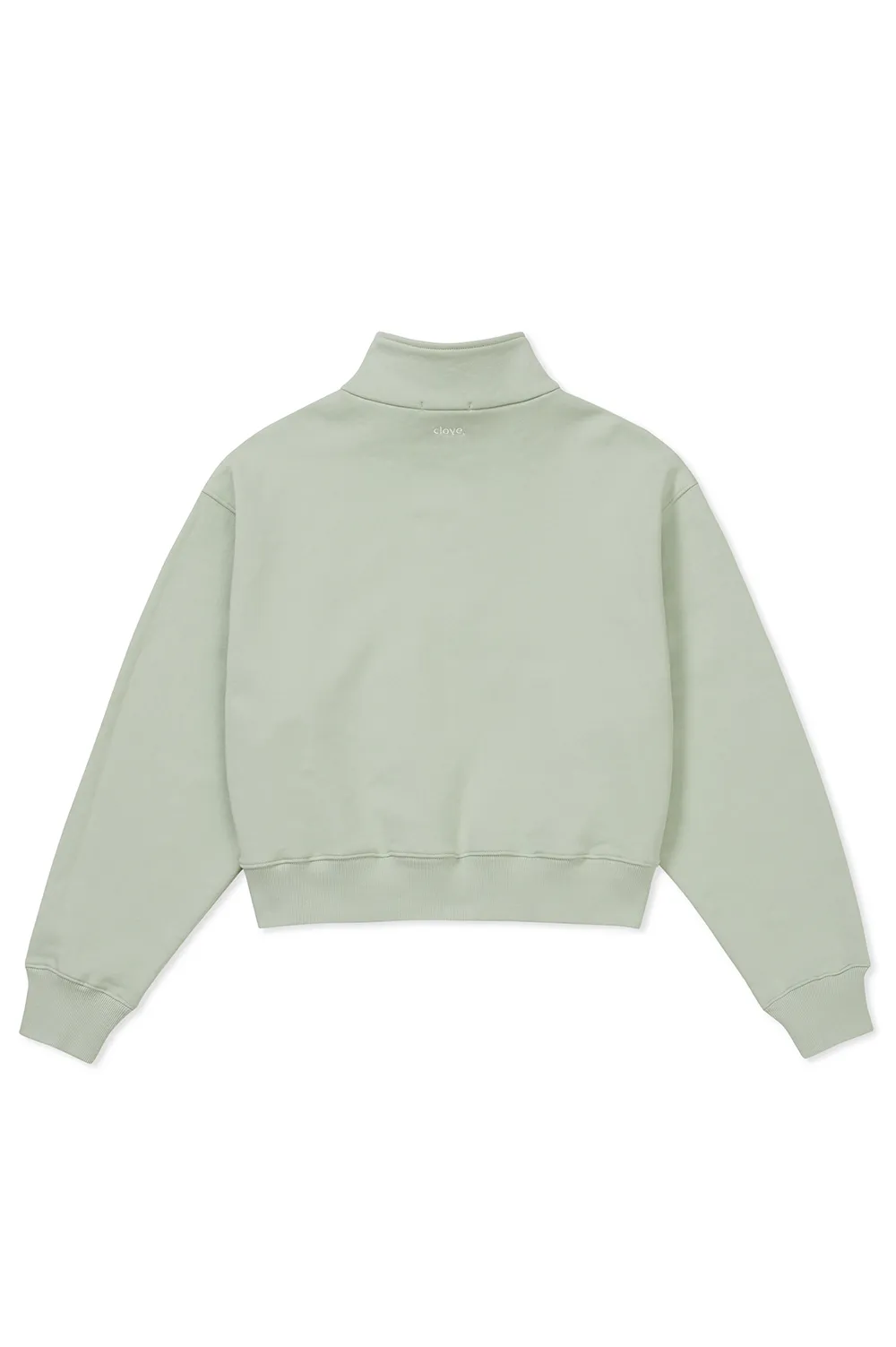 clove half-zip sweatshirt 24SS- Comfy - clove