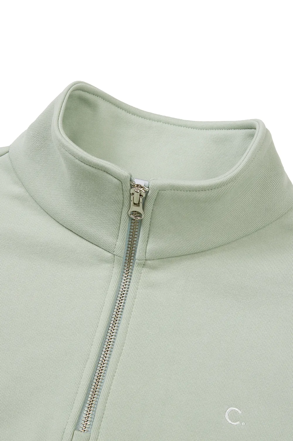 clove half-zip sweatshirt 24SS- Comfy - clove