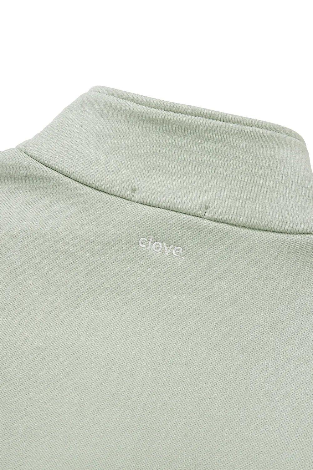 clove half-zip sweatshirt 24SS- Comfy - clove