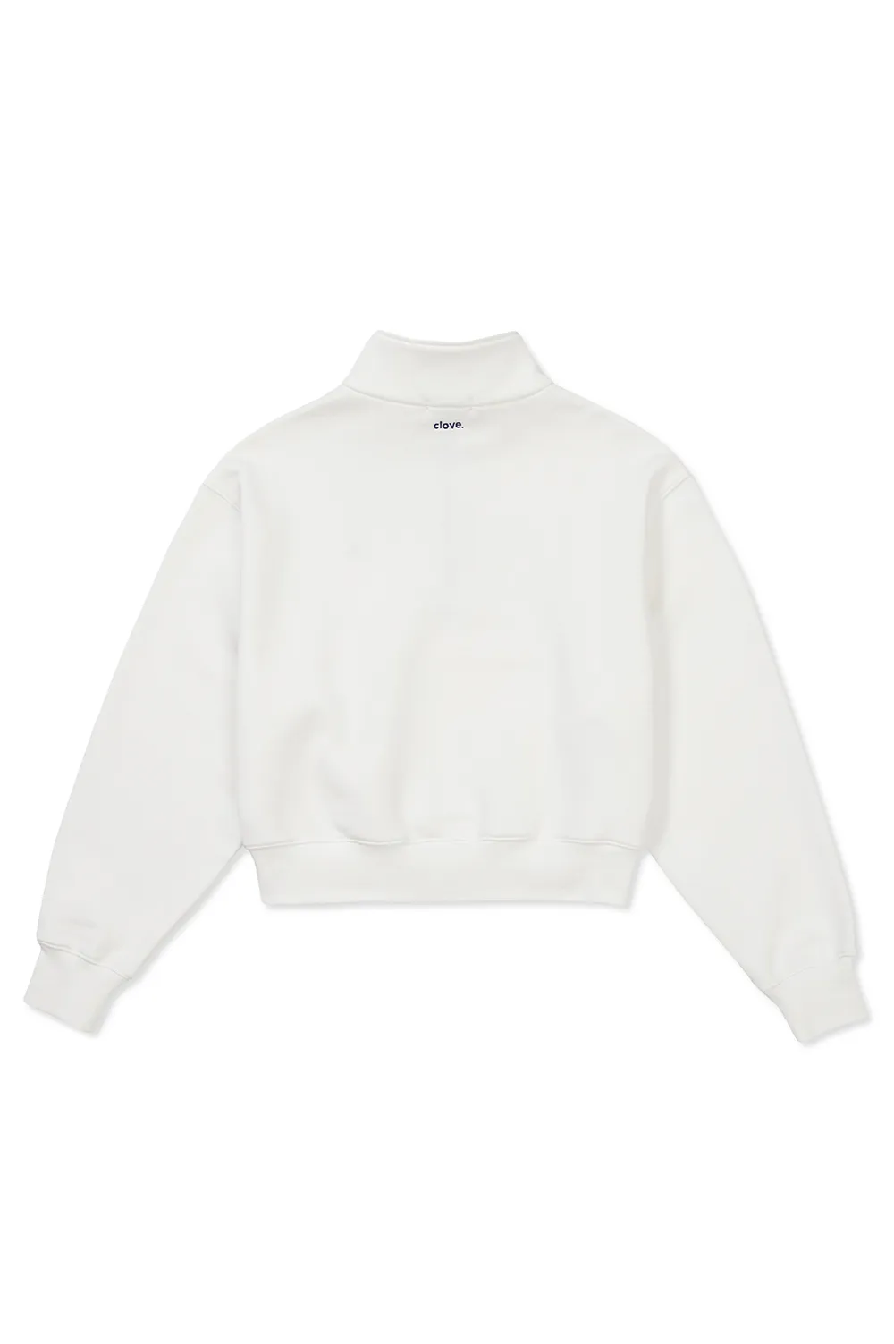 clove half-zip sweatshirt 24SS- Comfy - clove