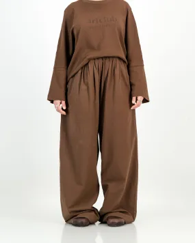 Cocoon Pants - Clay: Soft and comfortable pants for a relaxed fit. Perfect for lounging or everyday wear.