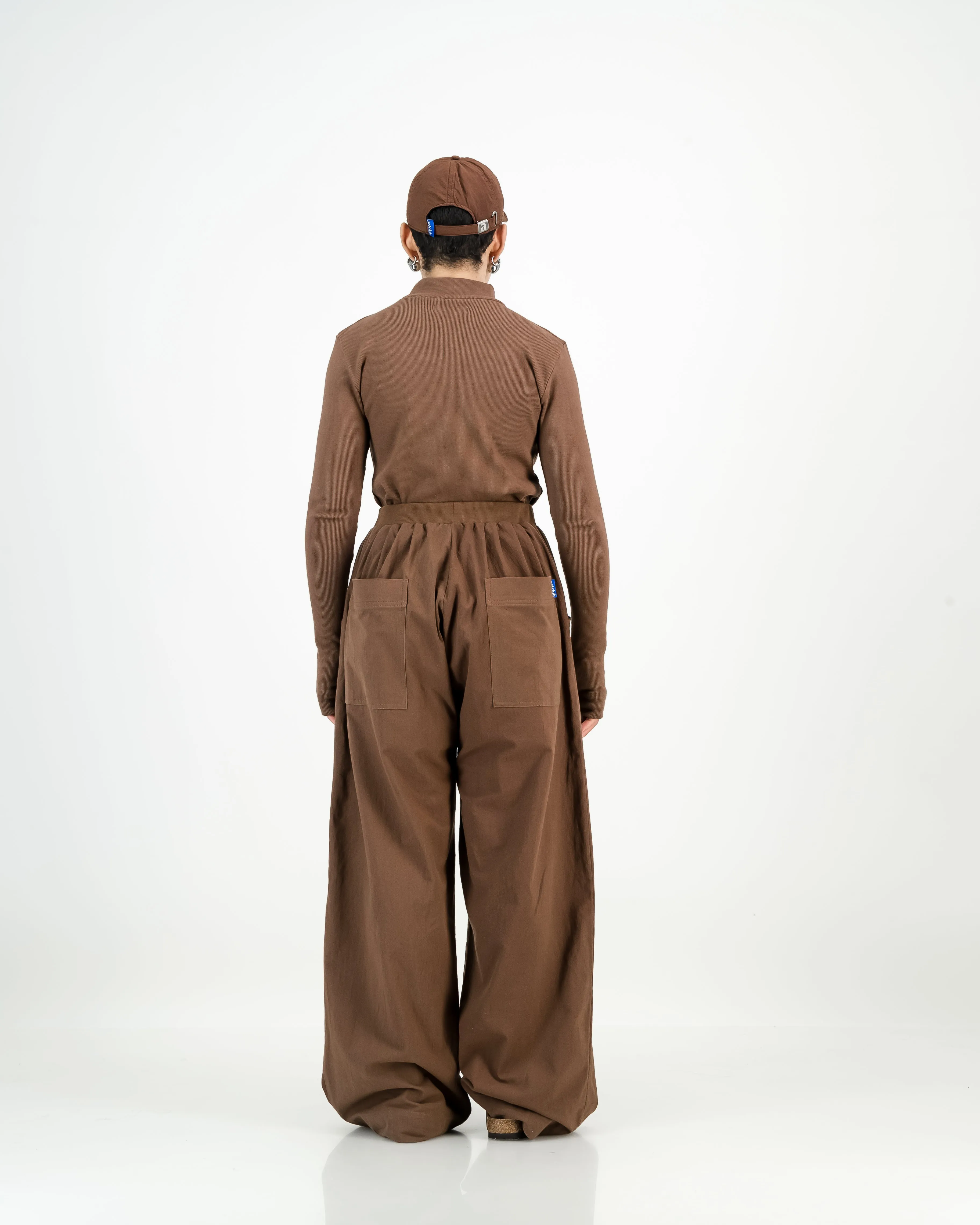 Cocoon Pants - Clay: Soft and comfortable pants for a relaxed fit. Perfect for lounging or everyday wear.